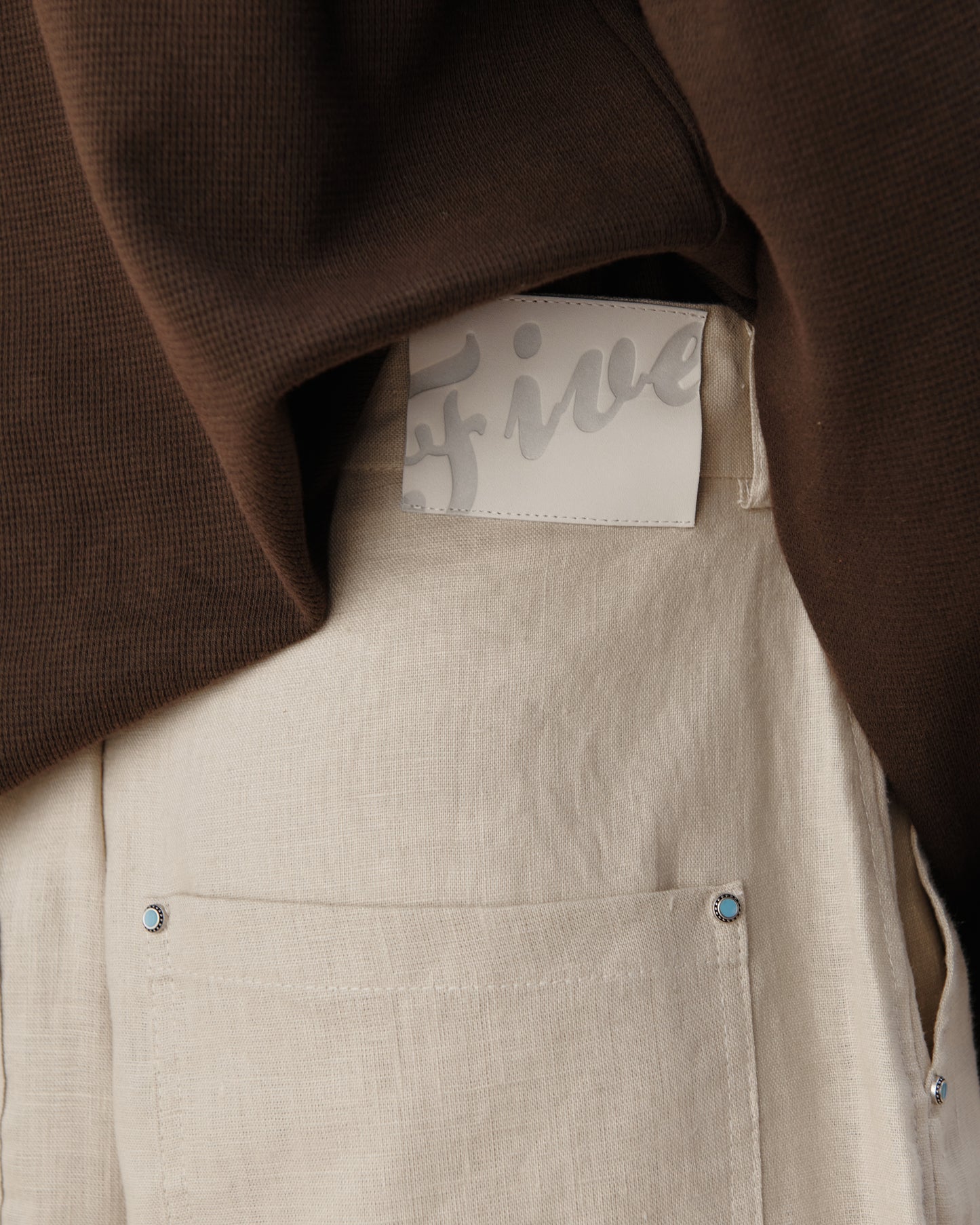 545 Linen Carpenter Shorts