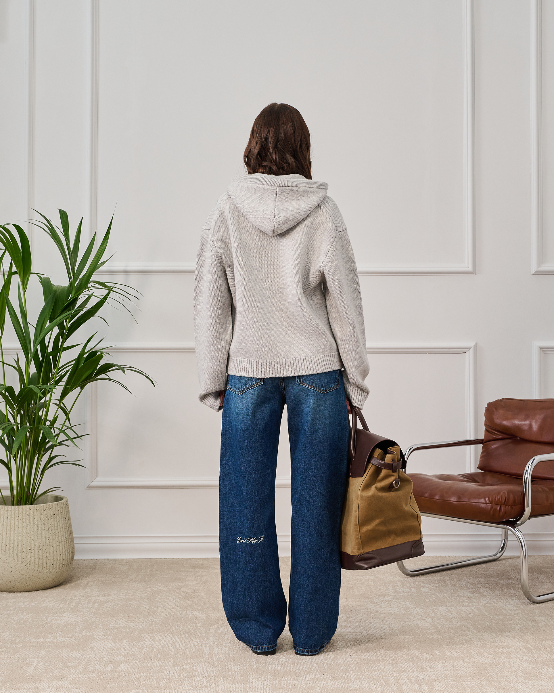 545 Knitted Zip Hoodie