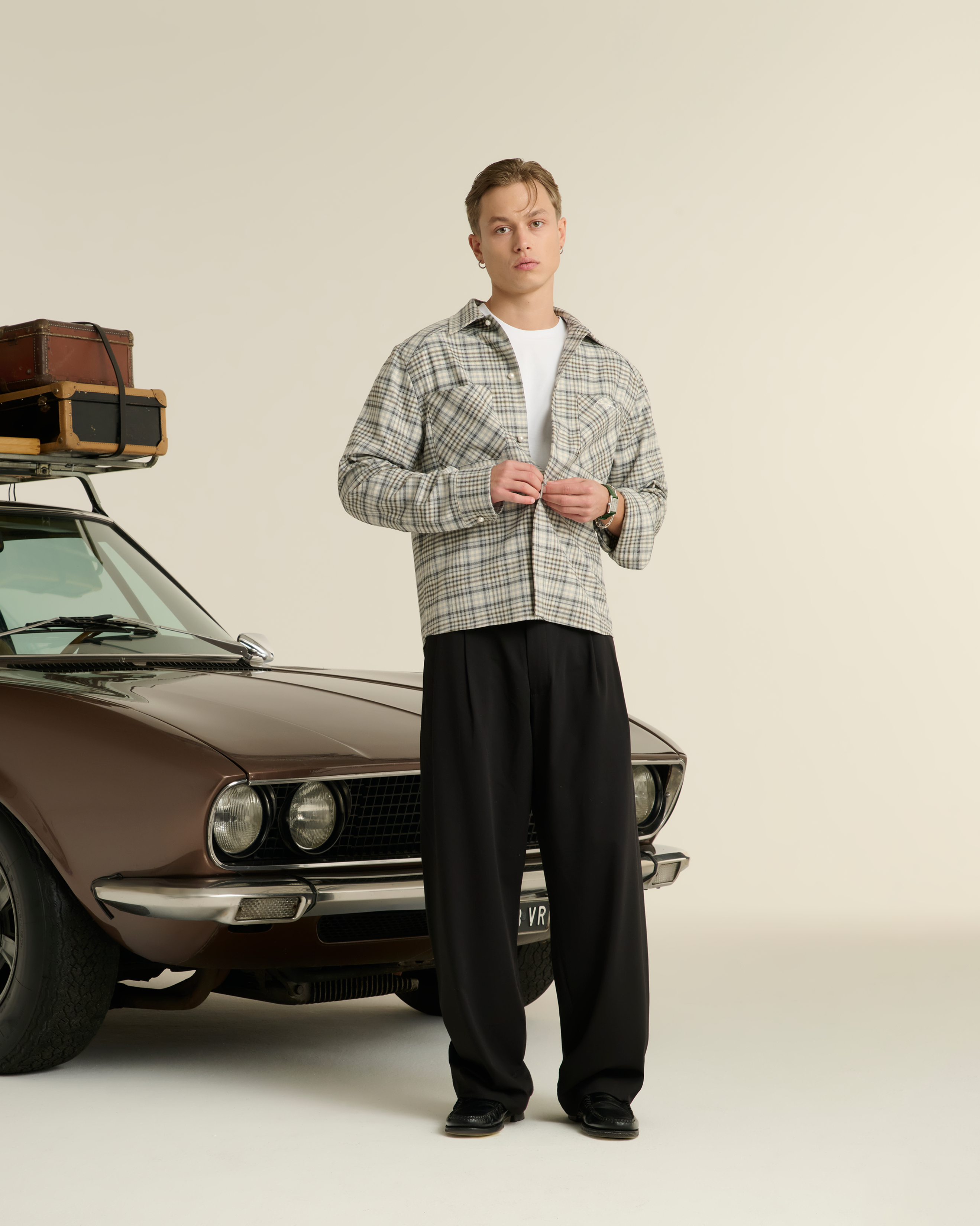 545 Pearl Check Shirt