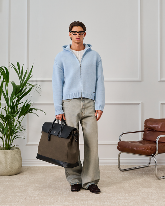 545 Knitted Zip Hoodie