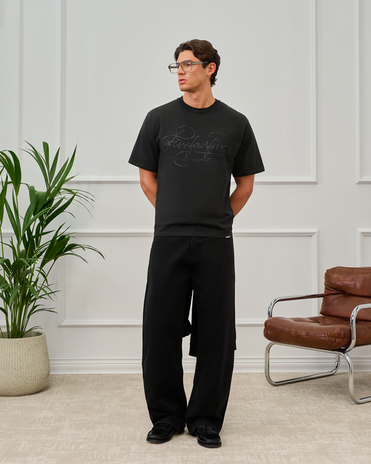 545 Calligraphic Logo Tee