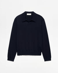 545 Knitted Polo Longsleeve