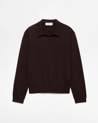 545 Knitted Polo Longsleeve