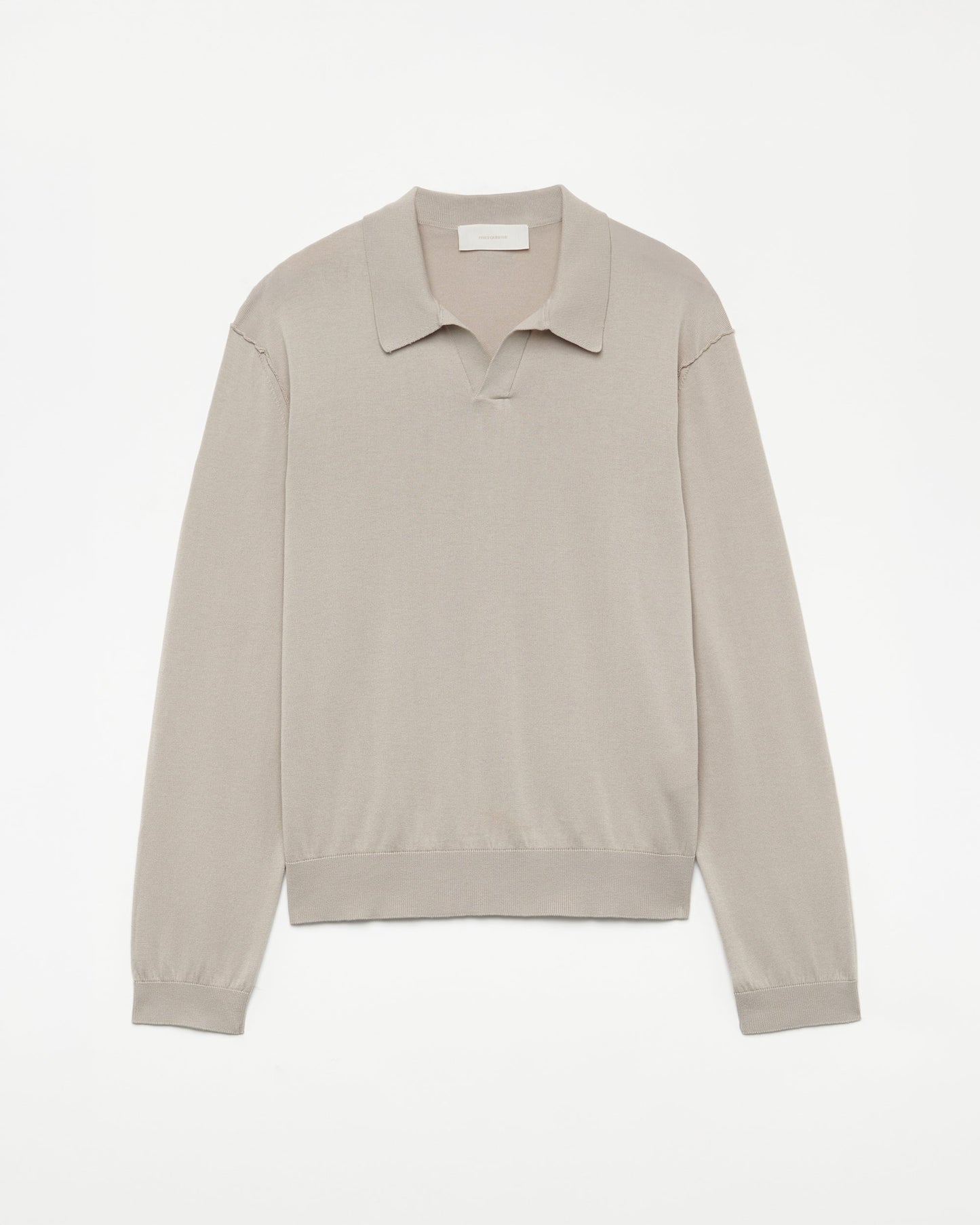 545 Knitted Polo Longsleeve