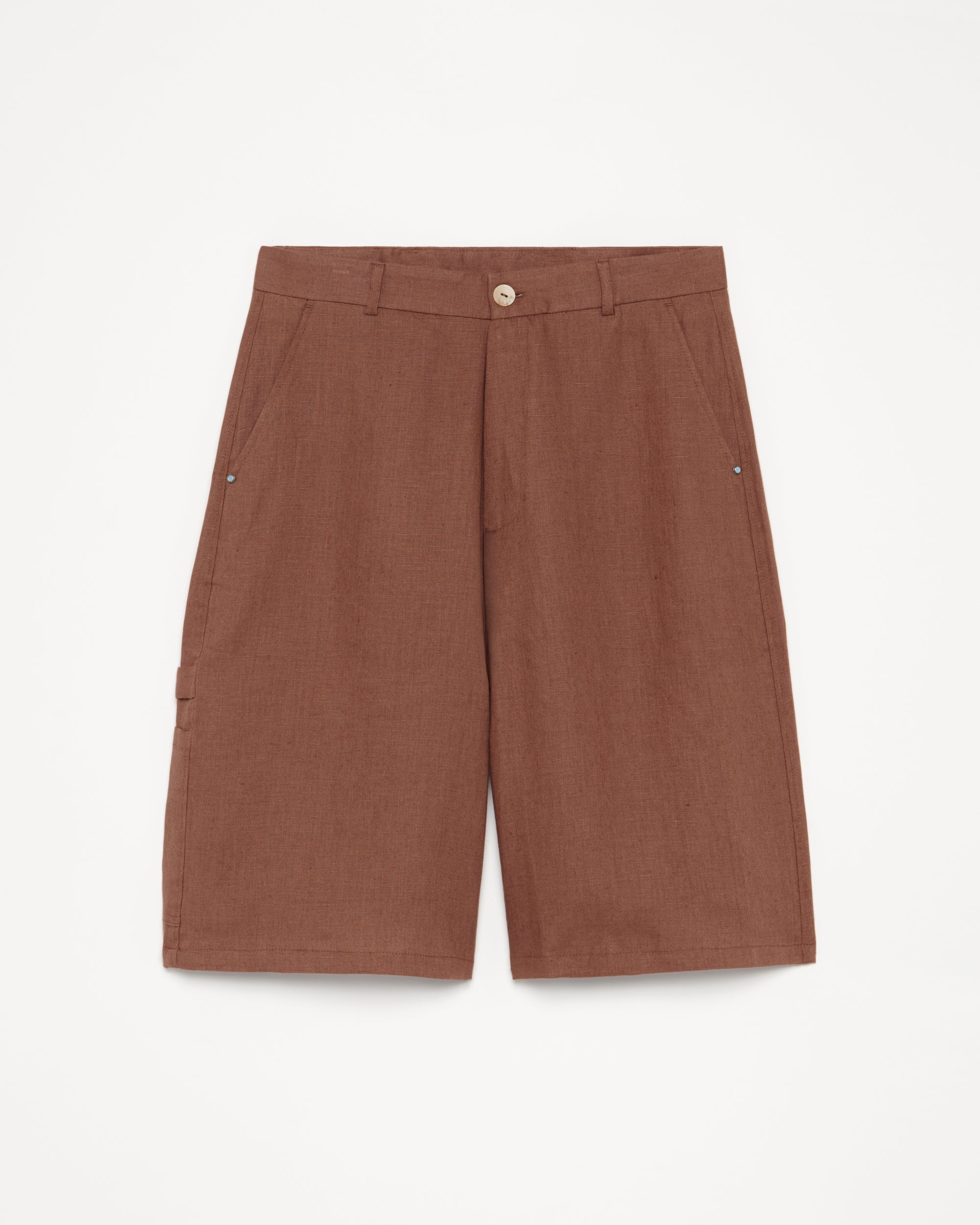 545 Linen Carpenter Shorts