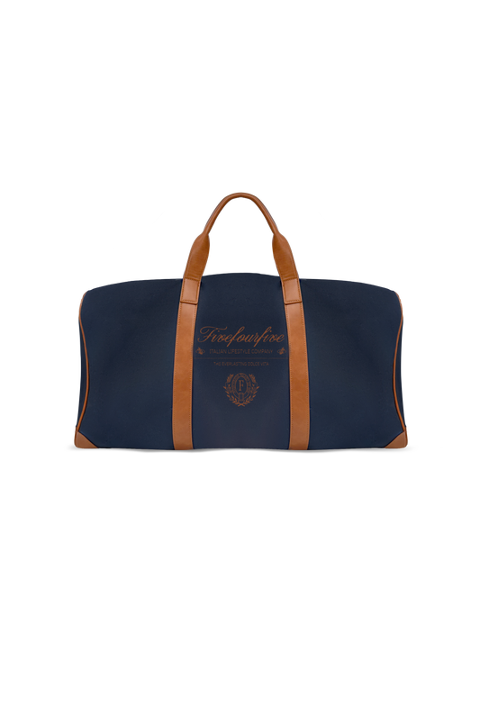 545 XL PASSENGER TRAVEL BAG NAVY/BROWN