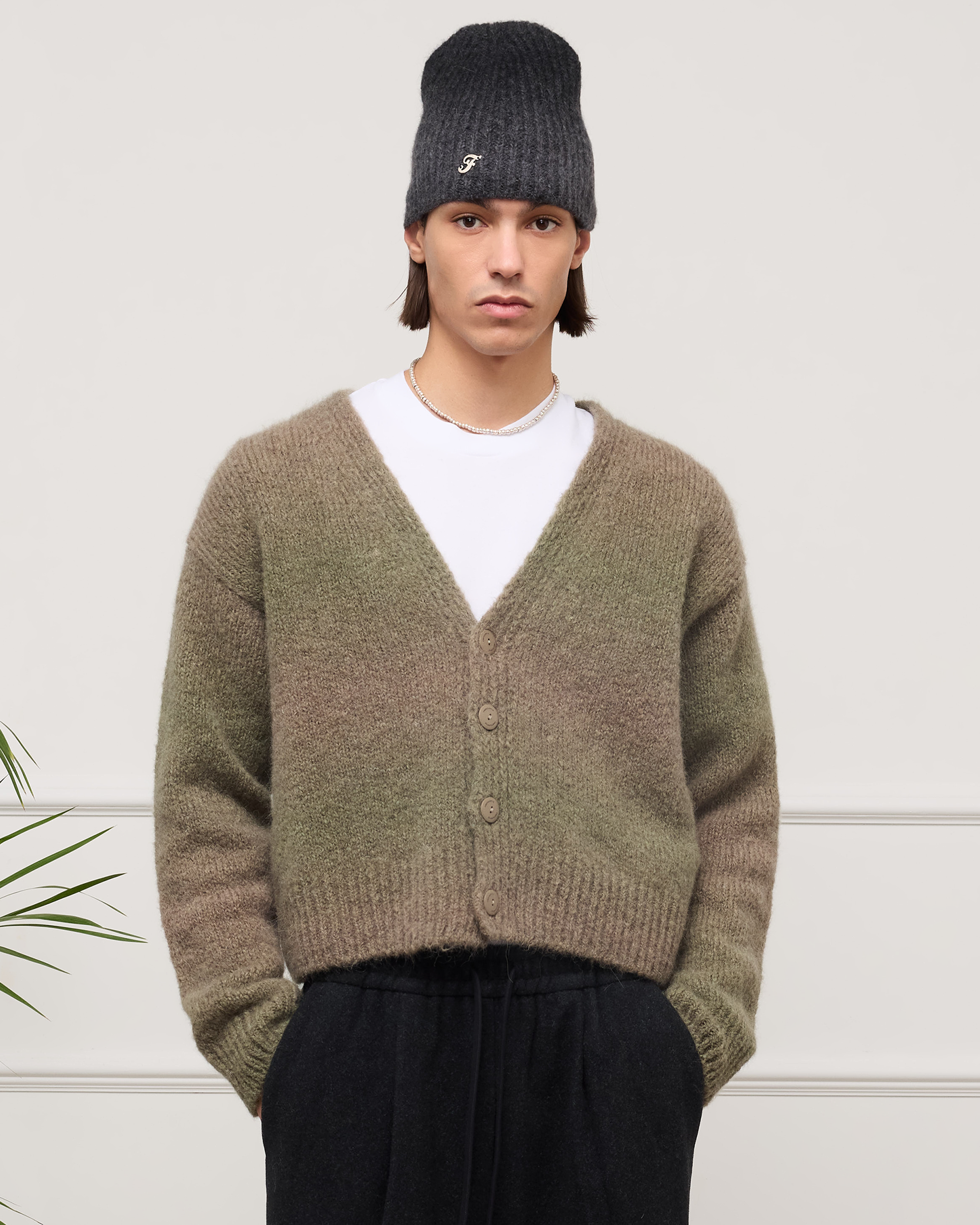 545 Alpaca Faded Cardigan