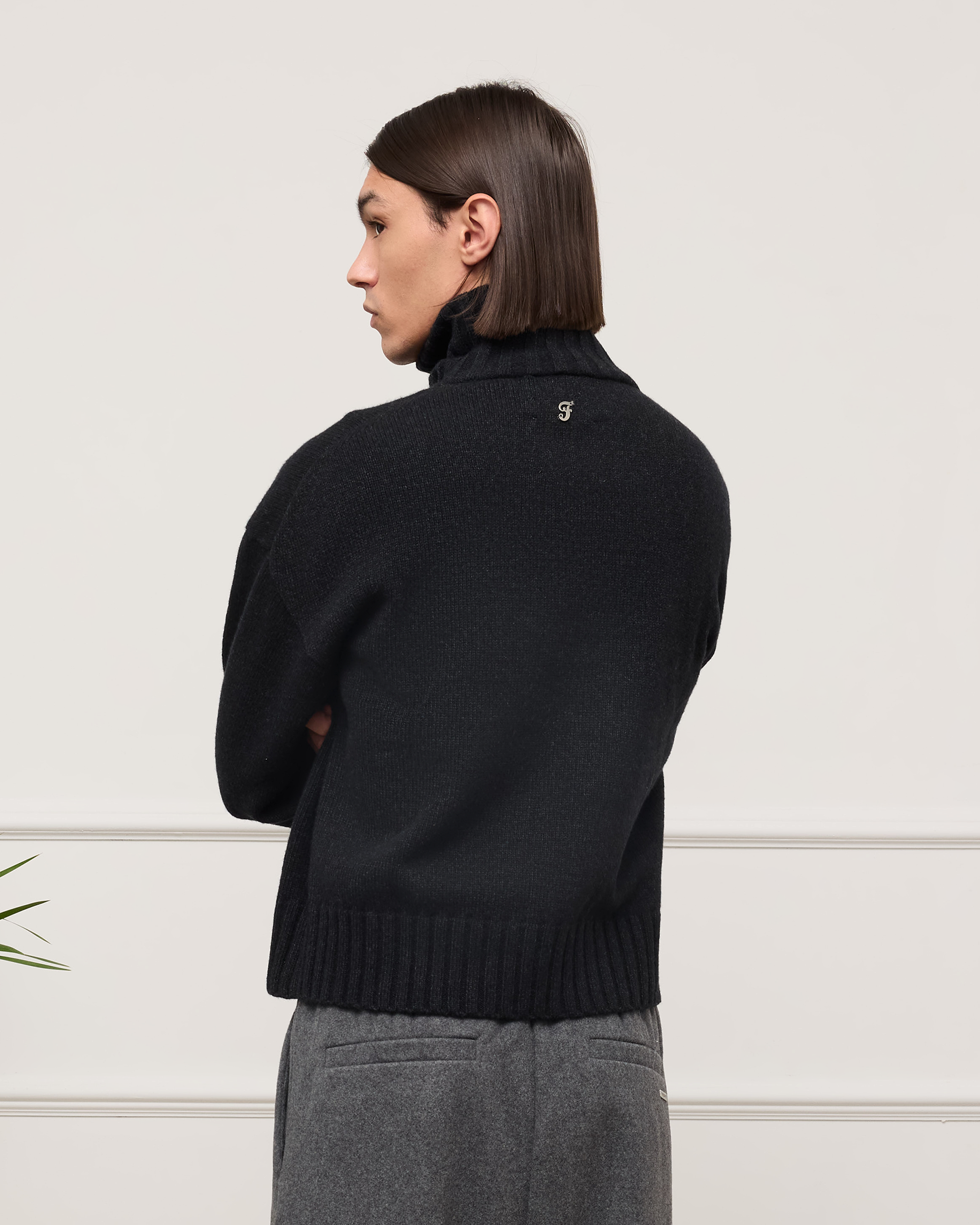 545 Half Zip Heavy Sweater