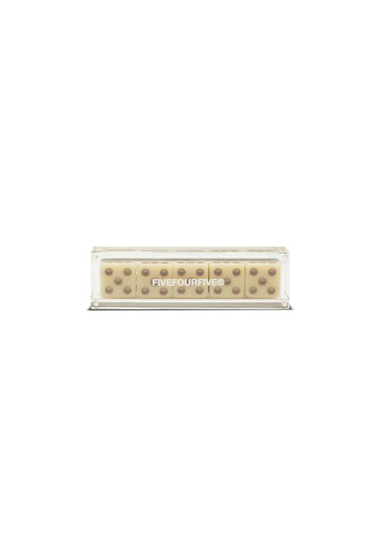 545 CREAM DICE SET