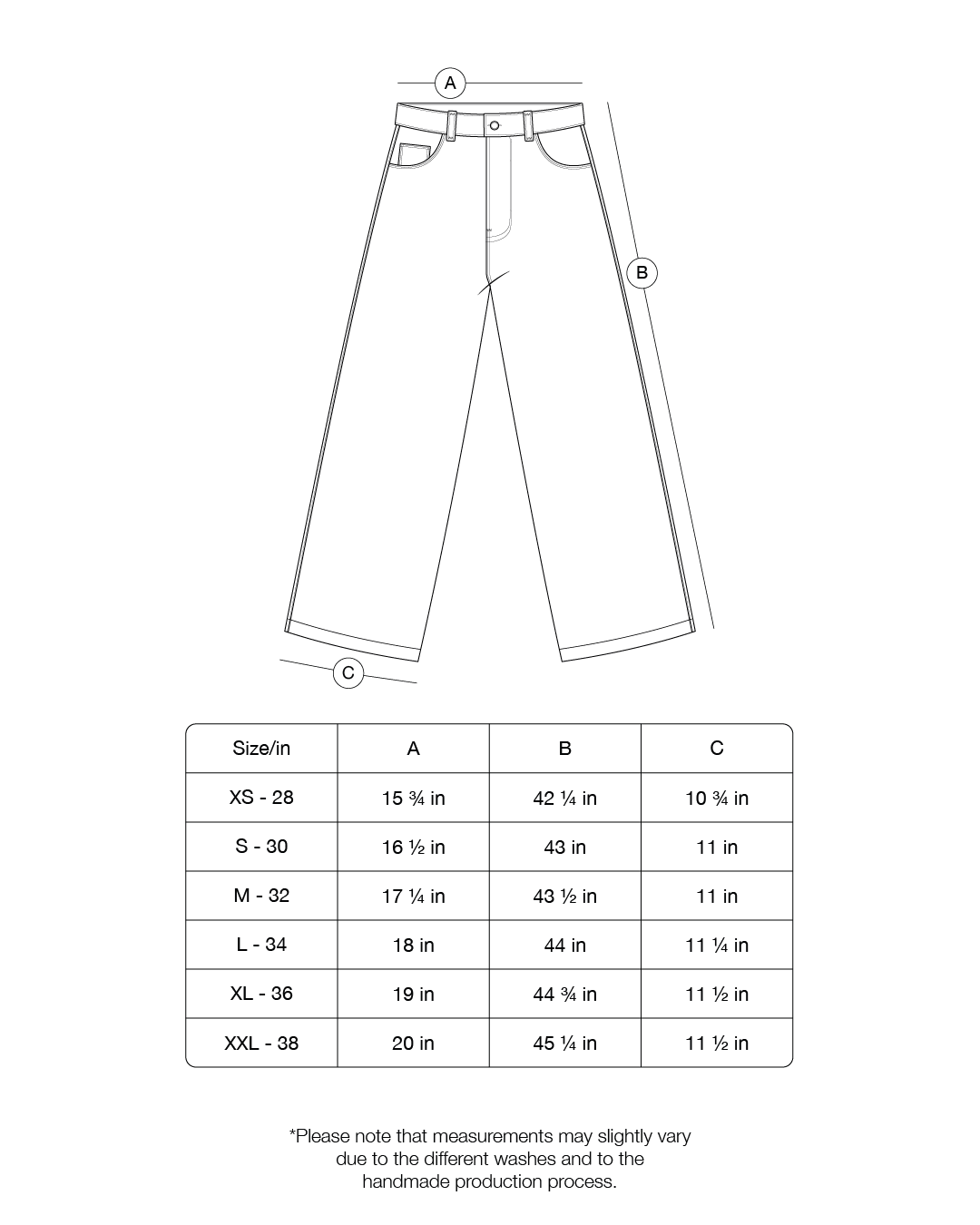 Size Guide