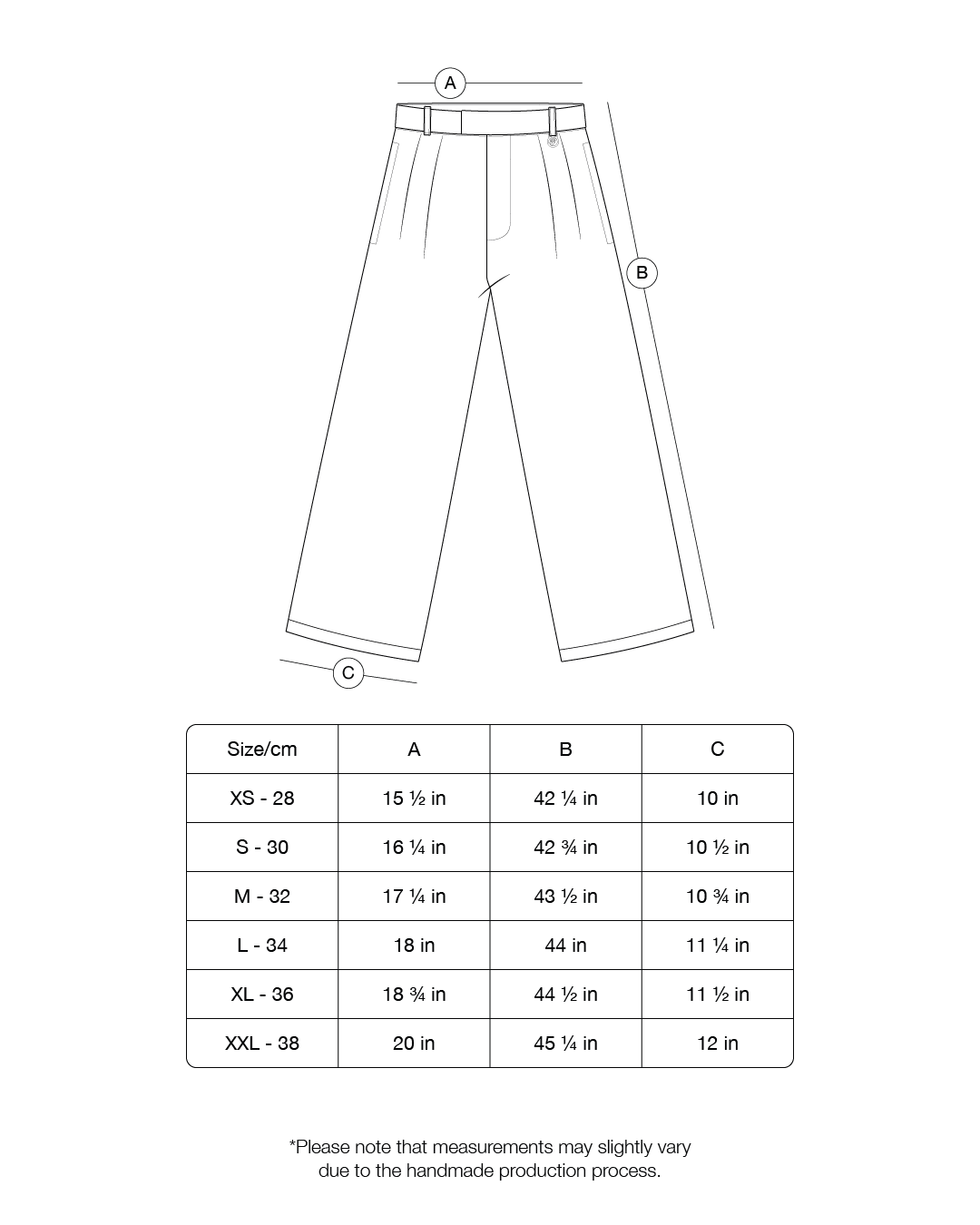 Size Guide