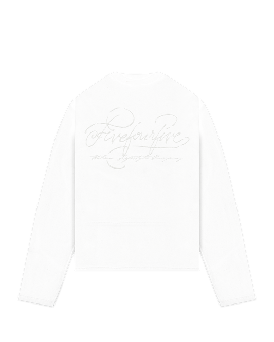545 Calligraphic Logo Longsleeve