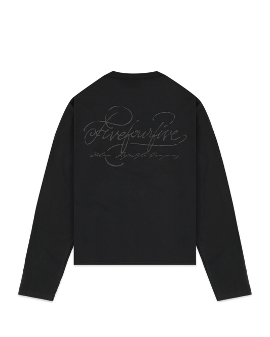 545 Calligraphic Logo Longsleeve