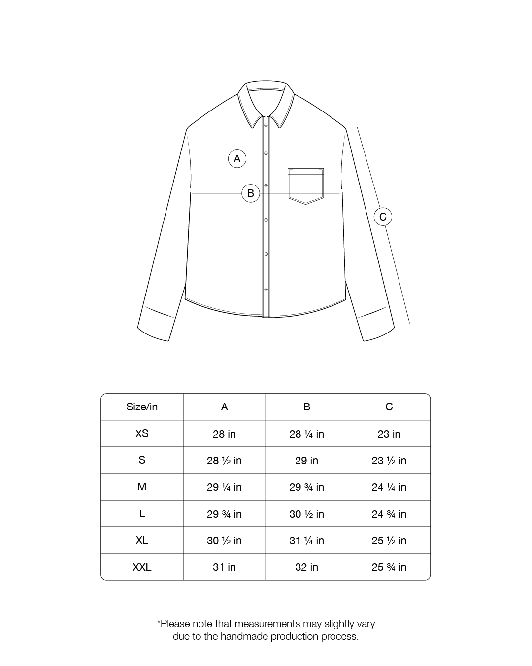 Size Guide