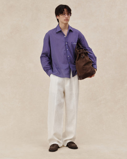 545 Tailored Heavy Linen Pants
