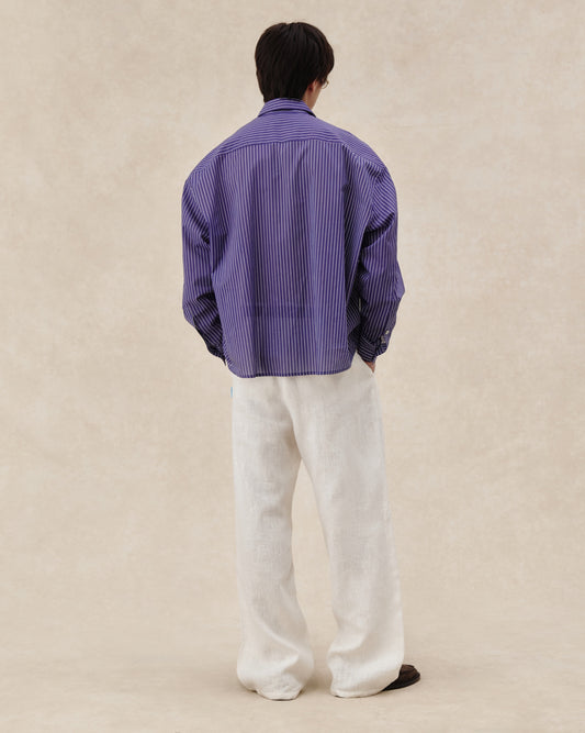 545 Tailored Heavy Linen Pants