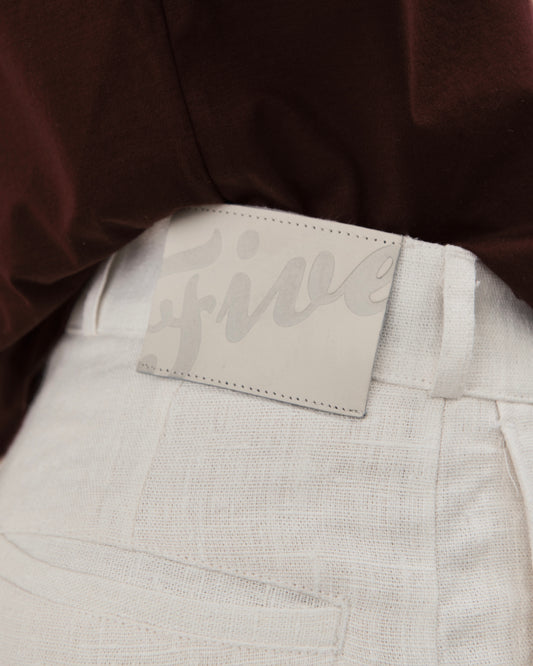 545 Tailored Heavy Linen Pants