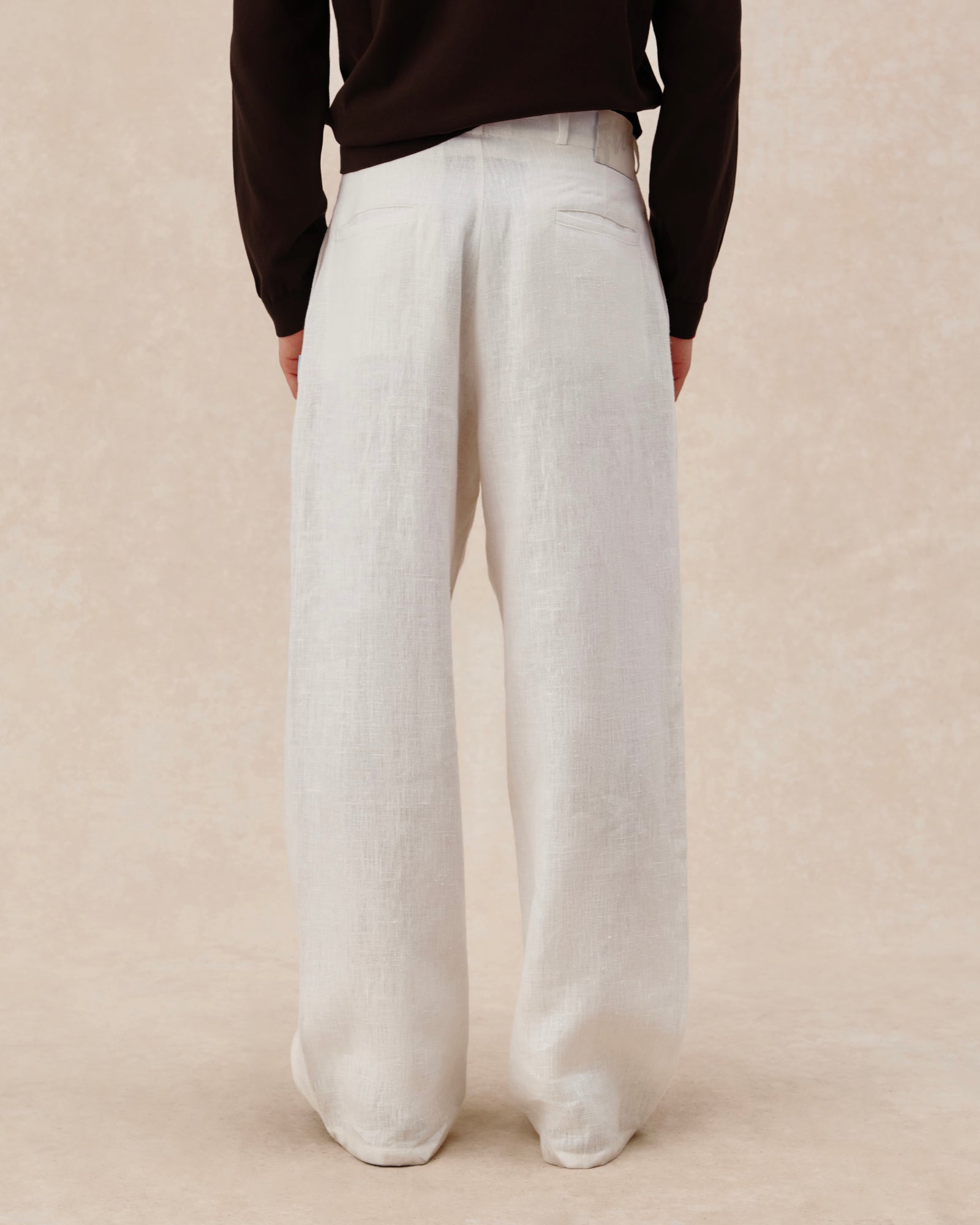 545 Tailored Heavy Linen Pants