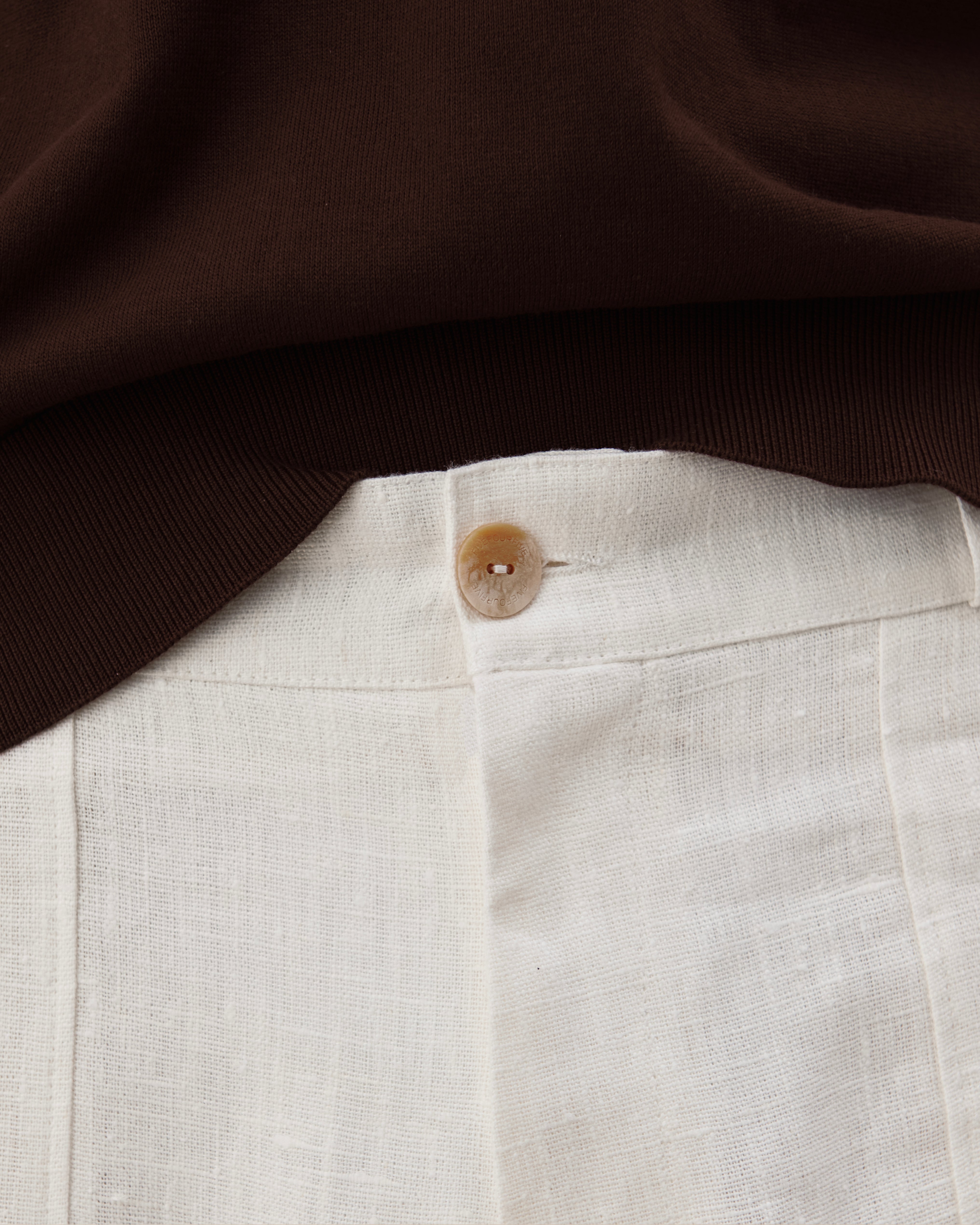 545 Tailored Heavy Linen Pants
