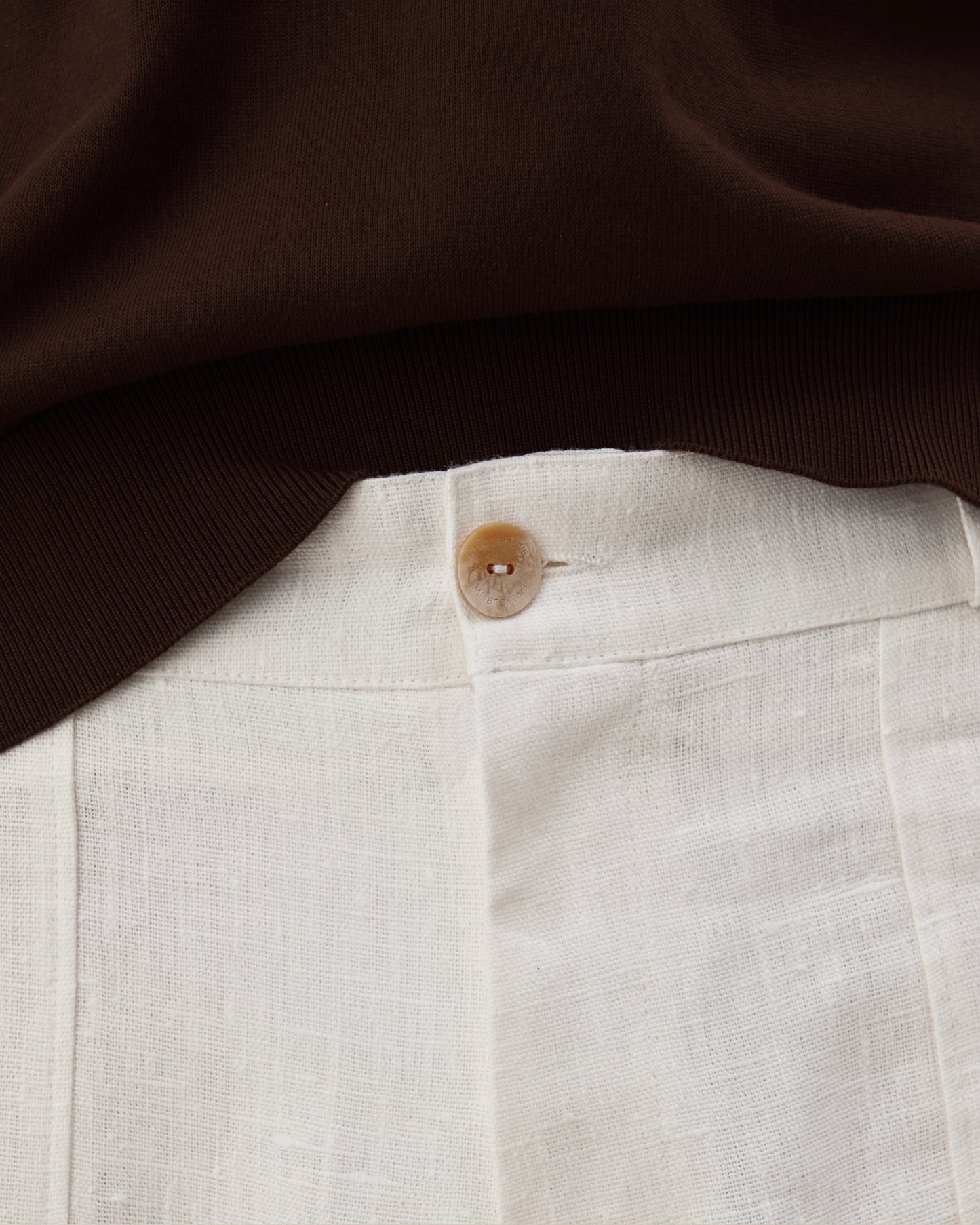 545 Tailored Heavy Linen Pants
