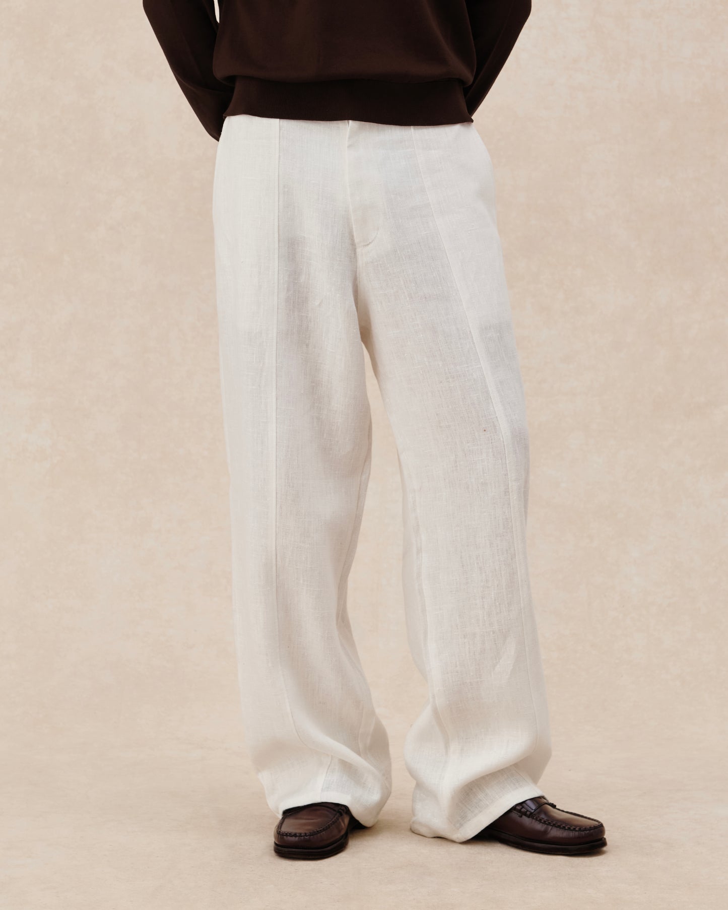 545 Tailored Heavy Linen Pants