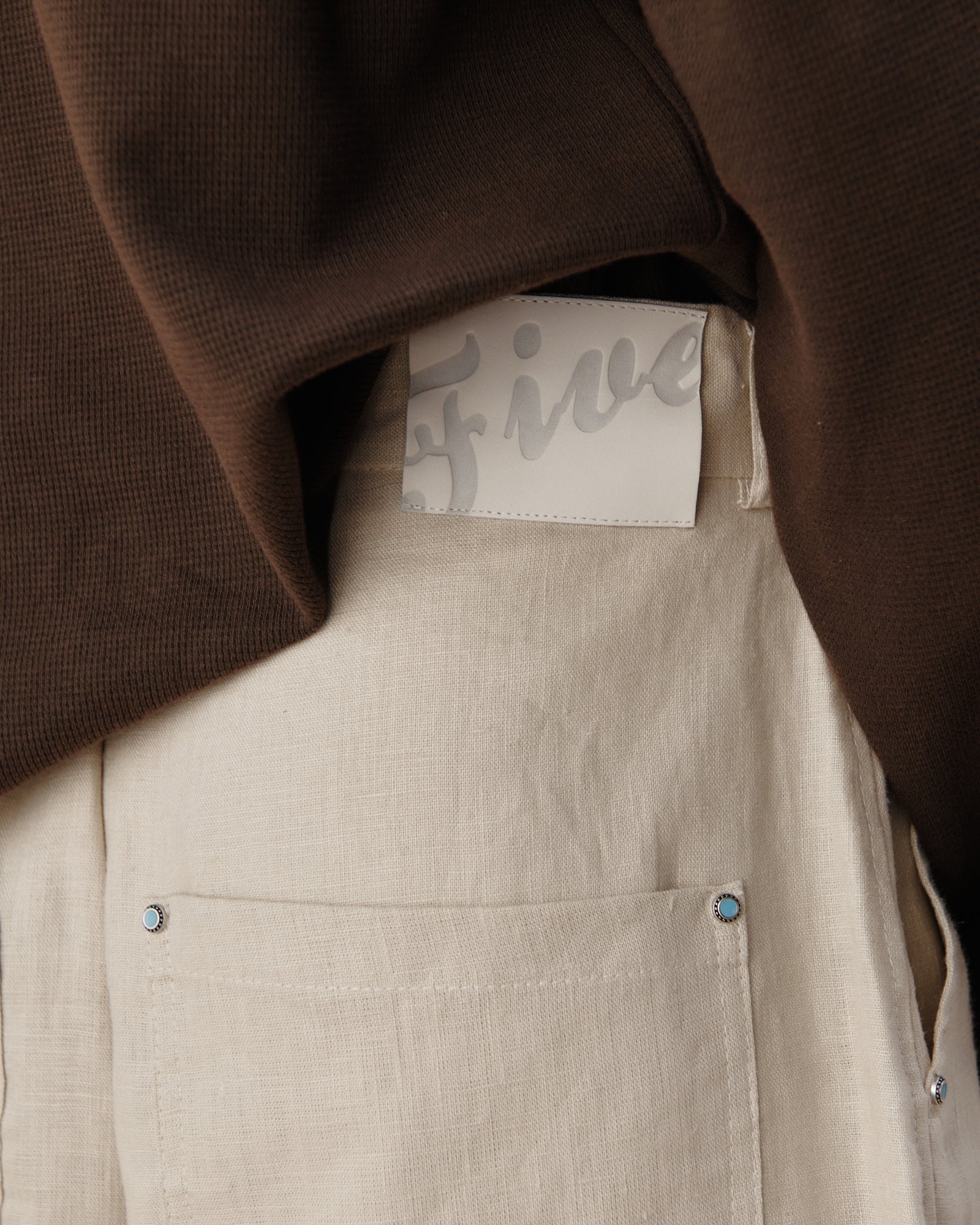545 Linen Carpenter Shorts
