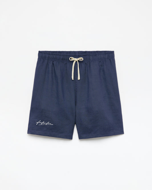 545 Madreperla Linen Swimshorts