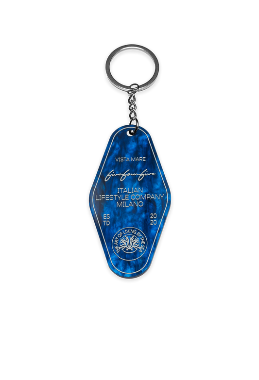 545 HOTEL KEYCHAIN NAVY BLUE