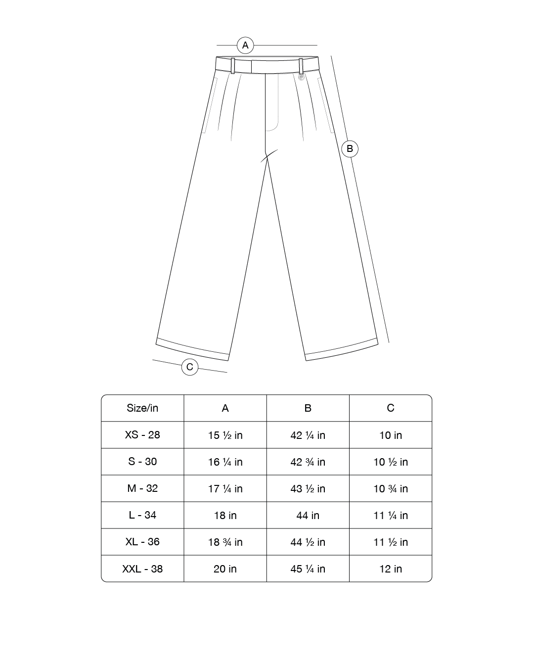 Size Guide