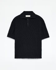 545 Bouclè Polo Shirt