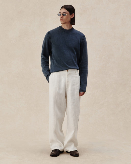 545 Linen Washed Sweater