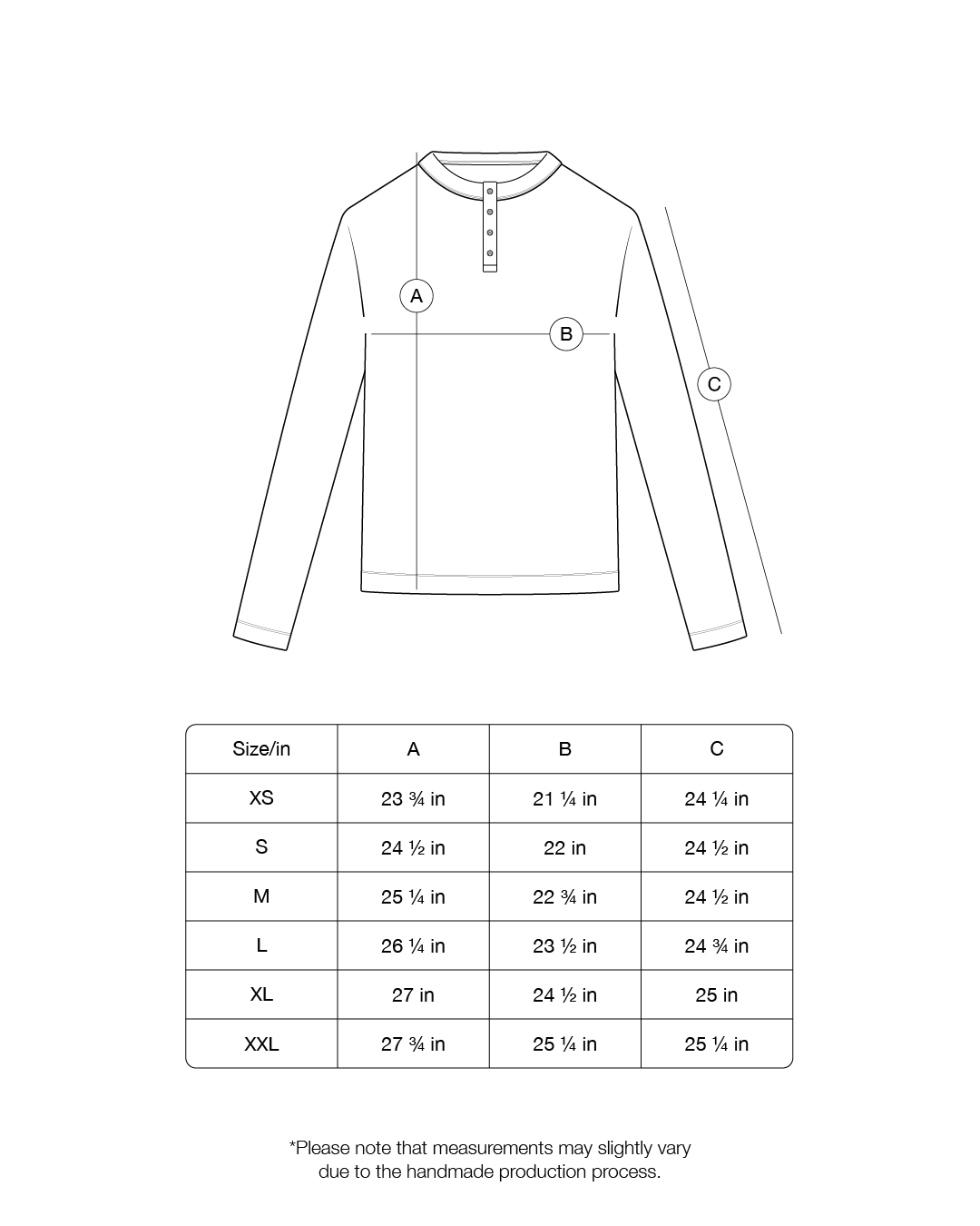 Size Guide