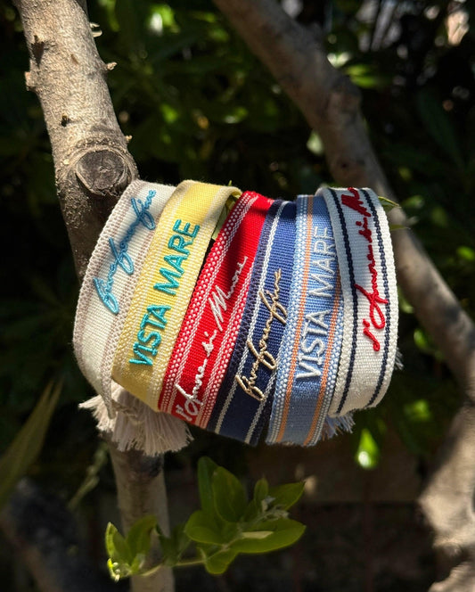 545 WOVEN PURE WHITE LOVE BRACELET