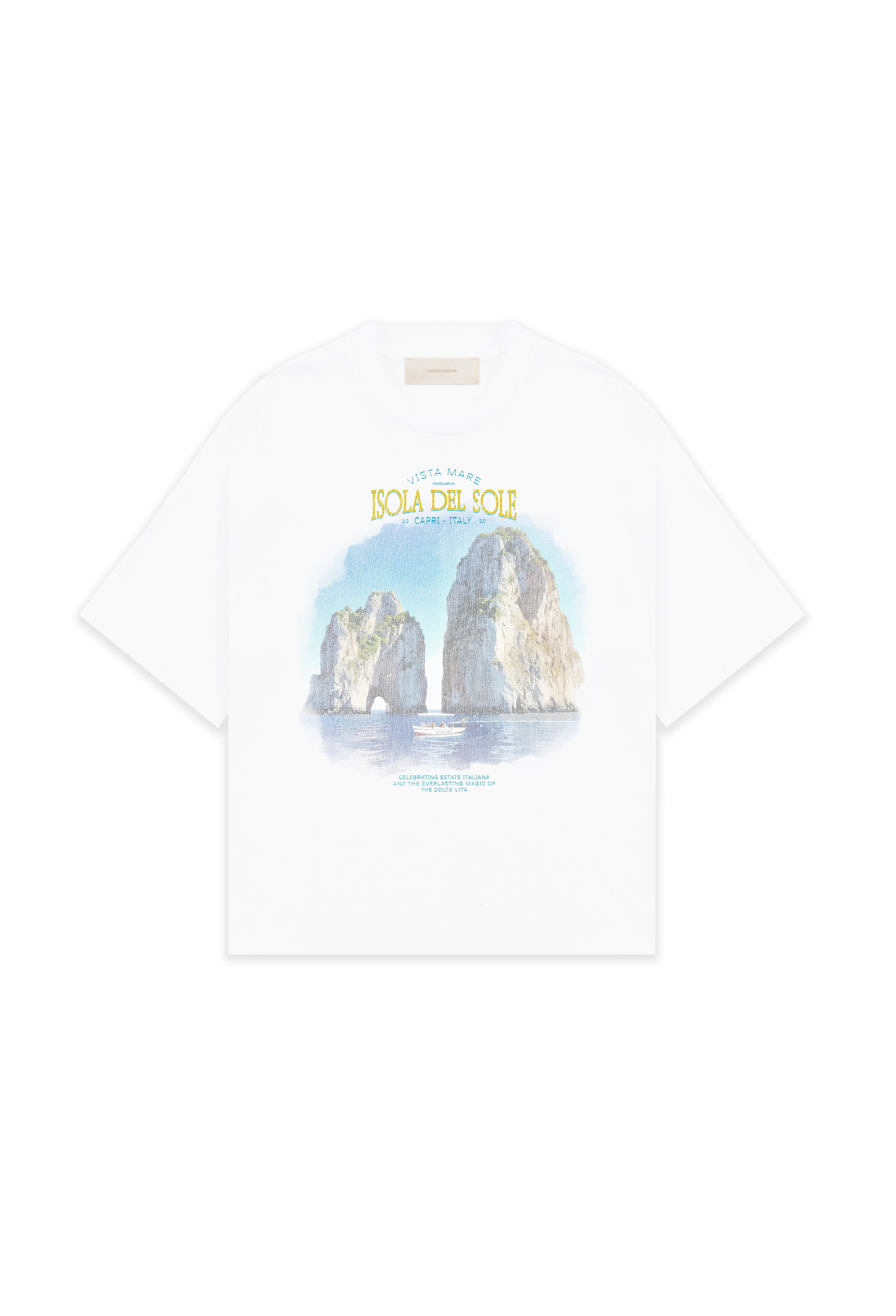 545 CAPRI BY DAY TEE WHITE