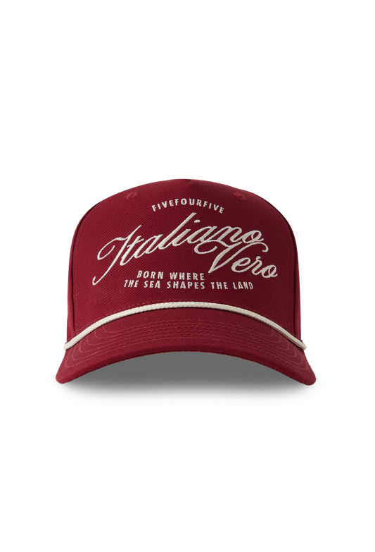 545 ITALIANO VERO HAT RED