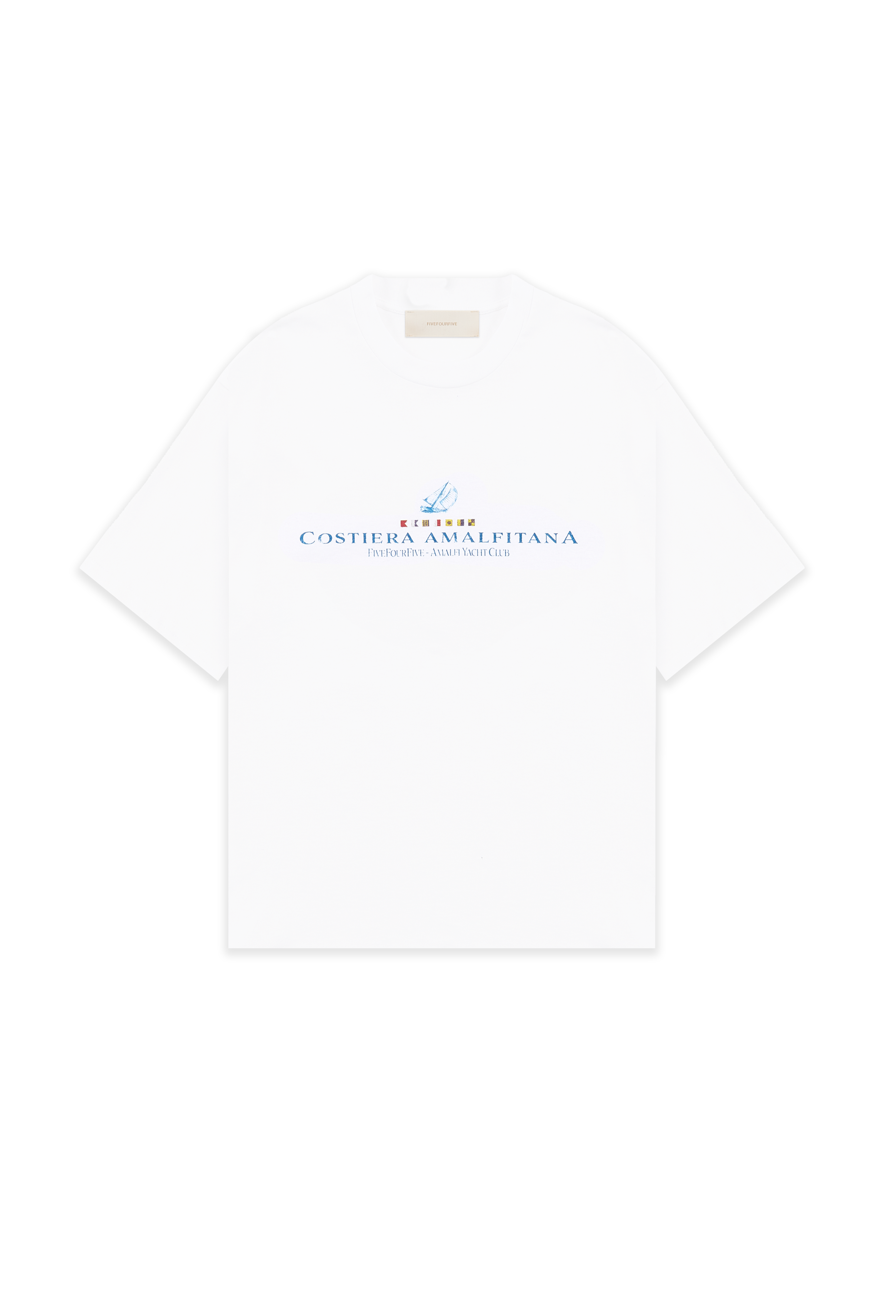 545 AMALFI COAST DREAM DESTINATION TEE WHITE