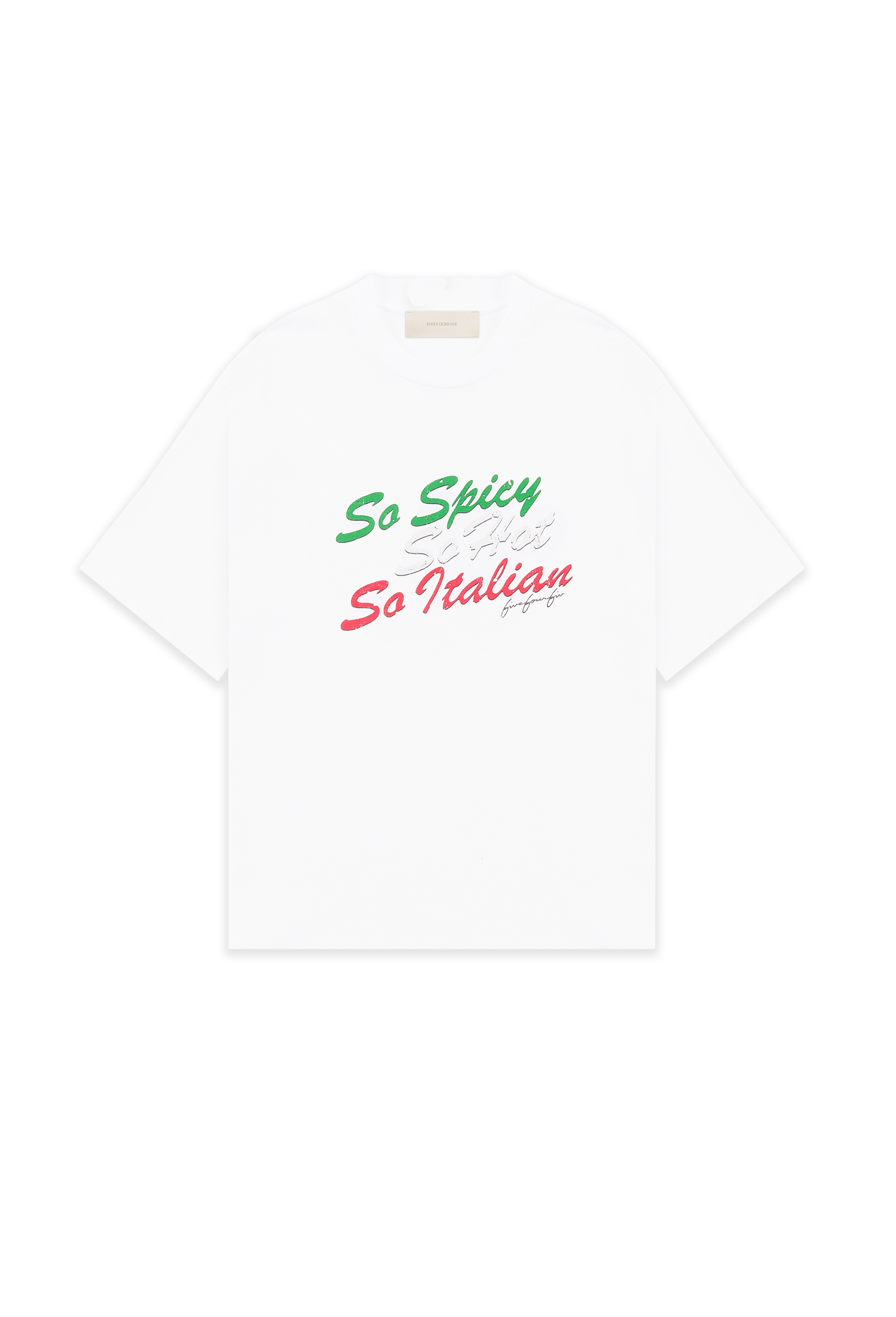 545 SO ITALIAN TEE WHITE