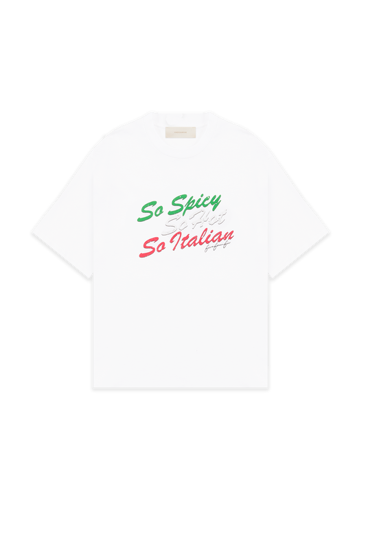 545 SO ITALIAN TEE WHITE