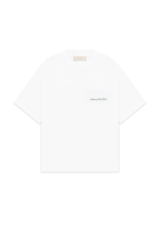 545 AUTOMOBILI CLUB ELEGANCE CONTEST TEE WHITE