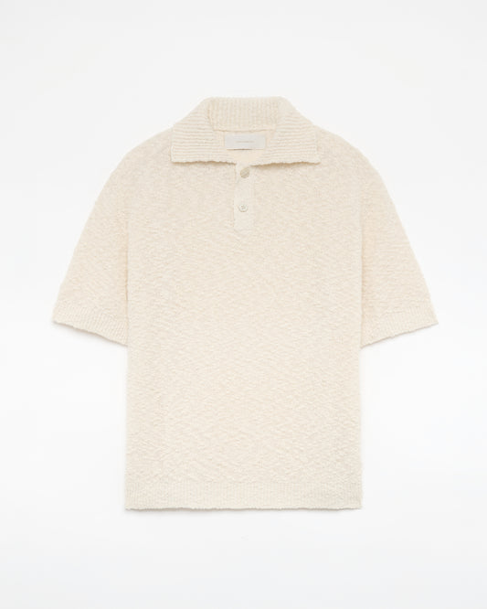 545 Bouclè Polo Shirt