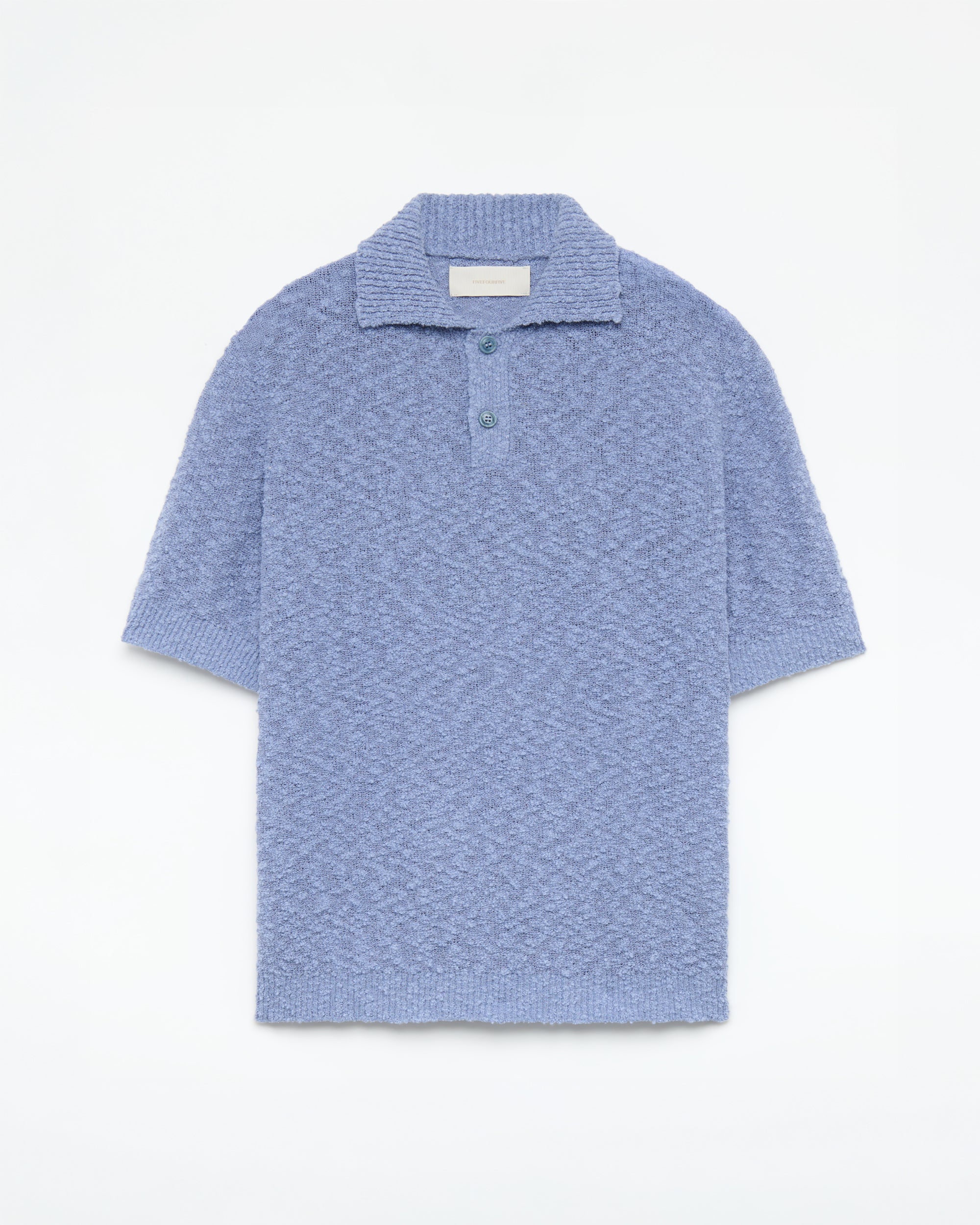 545 Bouclè Polo Shirt