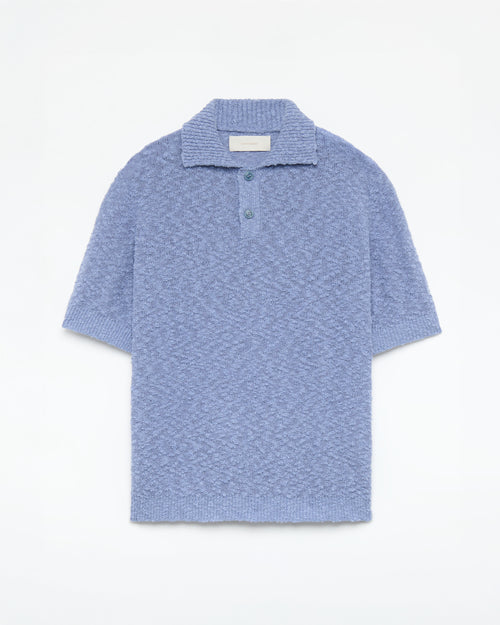 545 Bouclè Polo Shirt