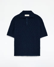 545 Bouclè Polo Shirt