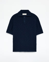 545 Bouclè Polo Shirt