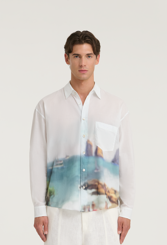 545 ULTRALIGHT “ESTATE A CAPRI” SHIRT