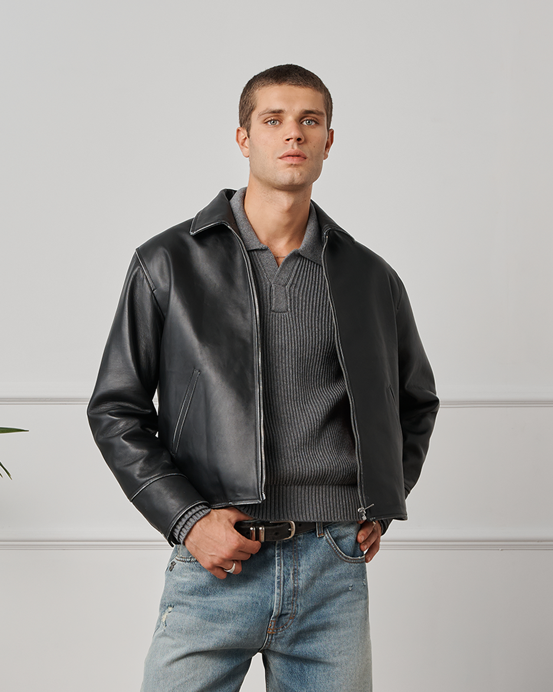 545 Premium Leather Jacket
