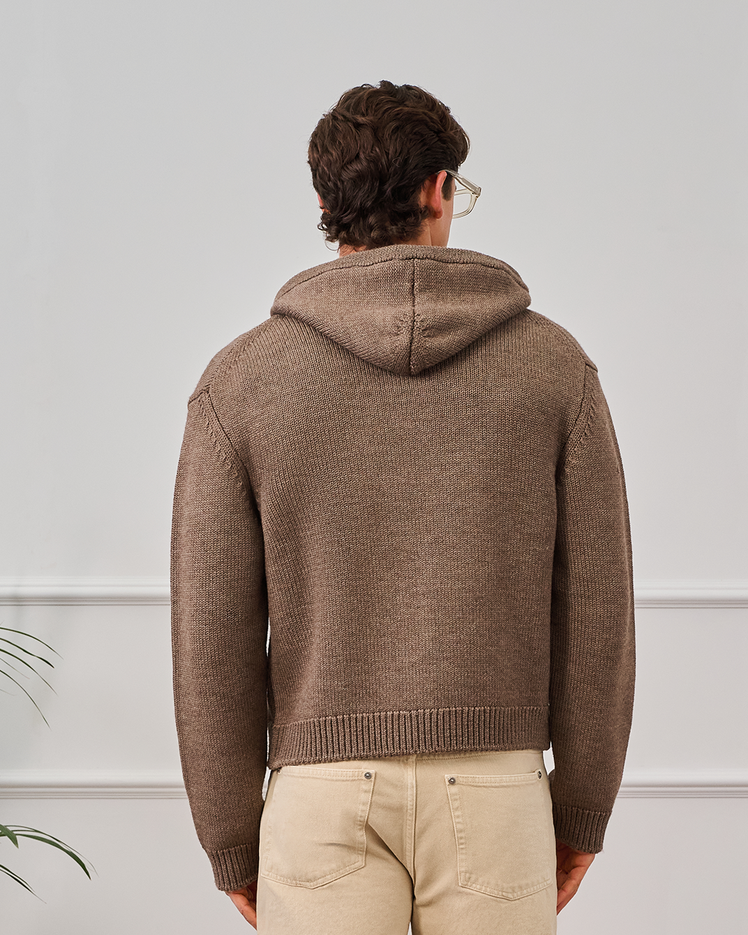 545 Knitted Zip Hoodie