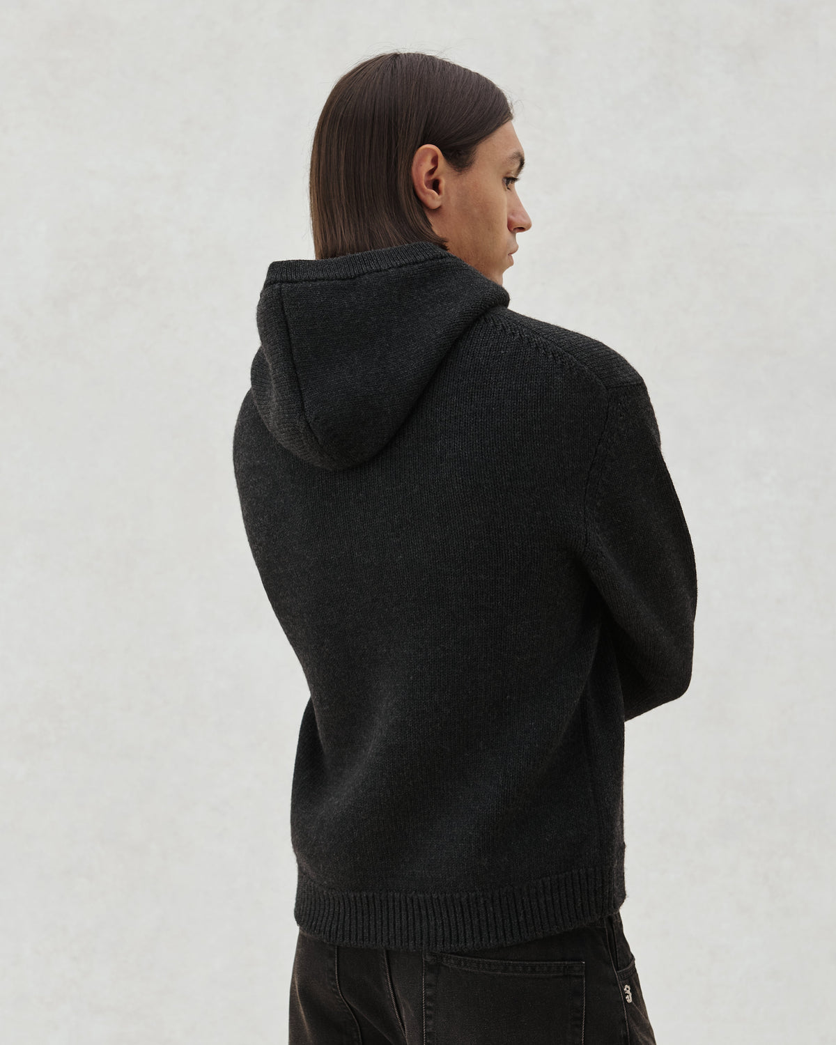 EV. KNIT ZIP BLACK - 5