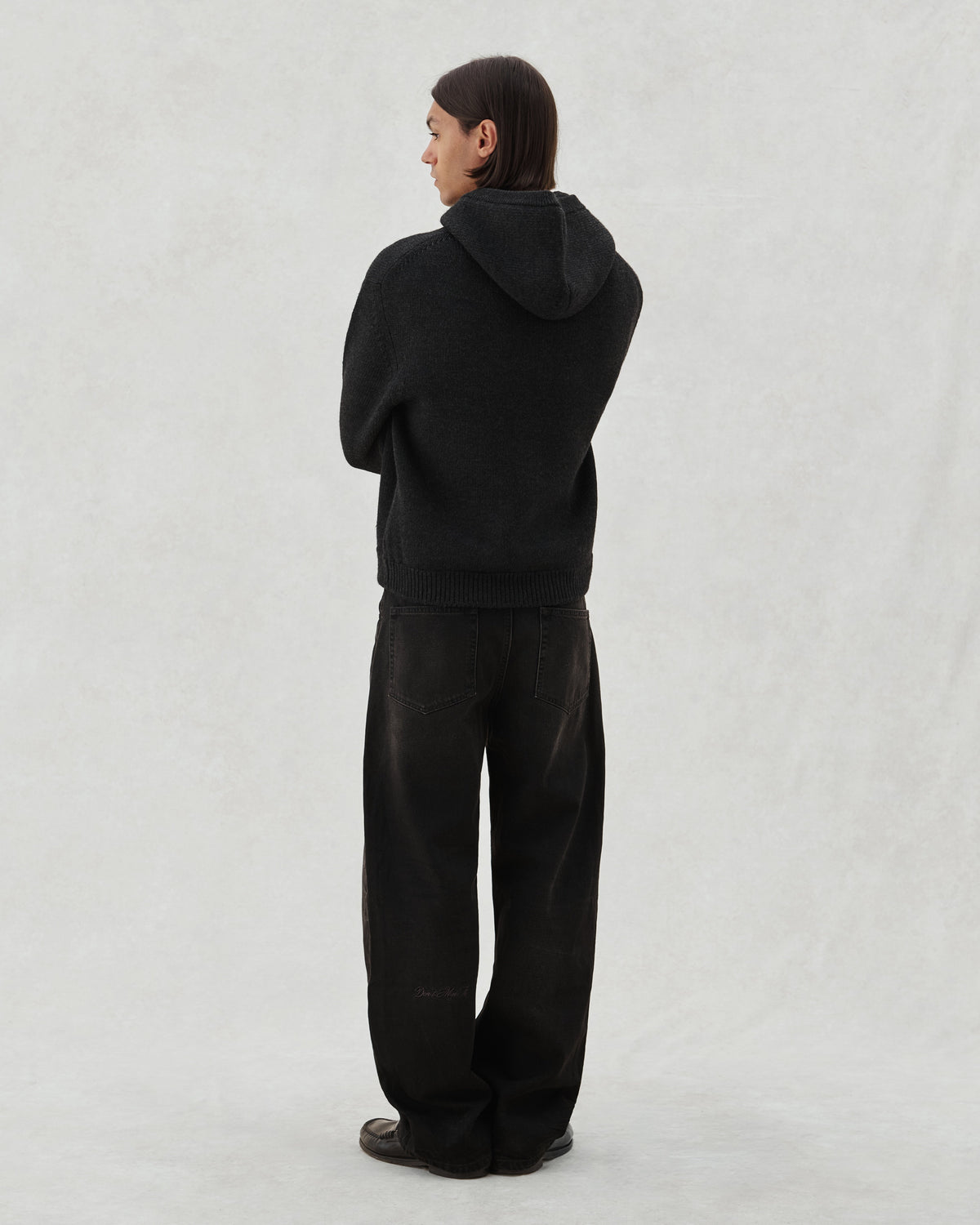 EV. KNIT ZIP BLACK - 6