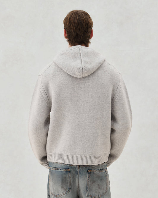 EV. KNIT ZIP GREY - 6